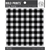Picture of Hero Arts Background Cling Stamp – Buffalo Check Pattern Bold Prints