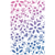 Picture of Ciao Bella Art Texture Stencil 5"X8" -  Winter Flowers