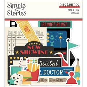 Picture of Simple Stories Bits & Pieces Die-Cuts – Family Fun