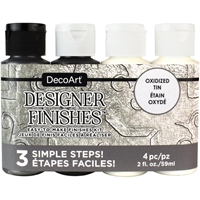 Εικόνα του DecoArt Designer Finishes Paint Pack Σετ Ακρυλικών Χρωμάτων για Ειδικό Φινίρισμα - Oxidized Tin