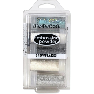 Picture of Stampendous Embossing Kit Σκόνες Θερμοανάγλυφης Αποτύπωσης  - Snowflakes