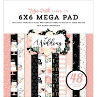Εικόνα του Echo Park Mega Paper Pad 6"X6"–  Wedding