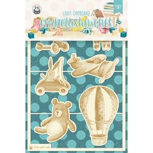 Picture of P13 Die-Cut Chipboard Embellishments 4"X6" – Good Night 05