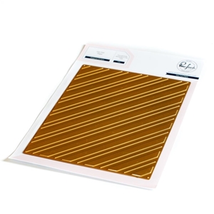 Picture of Pinkfresh Studio Hot Foil Plate - Diagonal Stripes