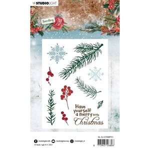 Picture of Studio Light Sending Joy Clear Stamp - NR. 51, Branches & Berries