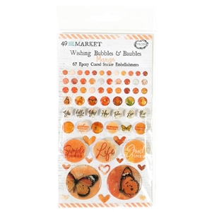Picture of 49 And Market Wishing Bubbles & Baubles - Vintage Artistry In Mango