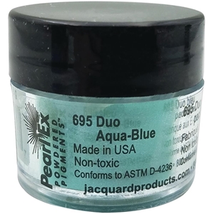 Picture of Jacquard Pearl Ex Powdered Pigment 3g - Duo Aqua Blue 
