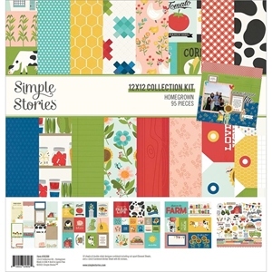 Picture of Simple Stories Collection Kit 12"X12" - Homegrown 