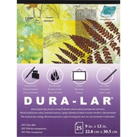 Εικόνα του Grafix Dura-Lar Clear 0.005 Pad 9"X12" - Διάφανο Φιλμ Ζωγραφικής 