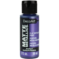 Εικόνα του DecoArt Acrylic Matte Metallics Μεταλλικό Ακρυλικό Χρώμα Ματ Φινίρισμα - Amethyst 