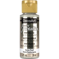 Εικόνα του Deco Art Dazzling Metallics Μεταλλικό Ακρυλικό Χρώμα 59ml - Oyster Pearl