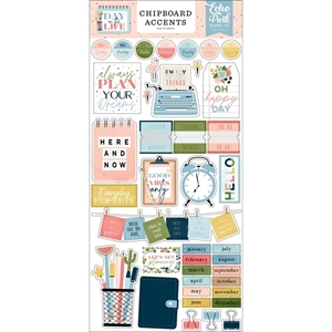 Picture of Echo Park Chipboard Stickers 6"X13"- Day In The Life, Accent
