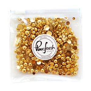 Picture of Pinkfresh Studio Jewel Essentials Διακοσμητικά Διαμαντάκια - Gold
