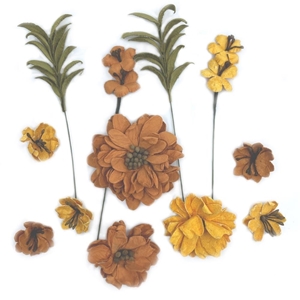 Picture of 49 And Market Rustic Bouquet Χάρτινα Λουλούδια - Marigold
