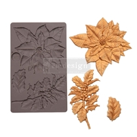 Εικόνα του Prima Re-Design Decor Moulds Καλούπι Σιλικόνης 5'' x 8'' - Perfect Poinsettia