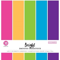 Εικόνα του Colorbok Smooth Cardstock 12"X12" - Bright