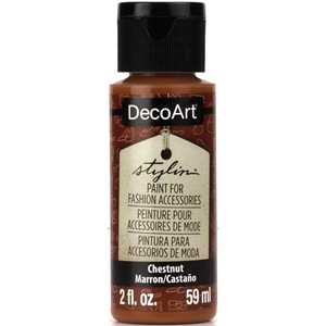 Picture of DecoArt Stylin Multi Purpose Ακρυλικό Χρώμα για Δέρμα 59ml - Chestnut