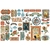 Picture of Graphic 45 Cardstock Die-Cut Assortment -  Come One, Come All!