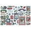 Picture of Graphic 45 Cardstock Die-Cut Assortment -  Let It Snow
