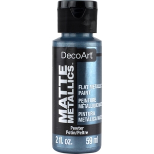 Picture of DecoArt Acrylic Matte Metallics - Pewter