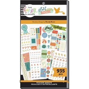 Picture of Happy Planner Sticker Value Pack Μπλοκ με Αυτοκόλλητα - Life Is Sweet, 935τεμ.