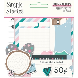 Picture of Simple Stories Bits & Pieces Die-Cuts – Feelin' Frosty, Journal