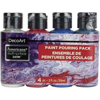 Εικόνα του Σετ Ακρυλικά Χρώματα Americana Multi-Surface Satin Paint Pouring Pack - Patriotic