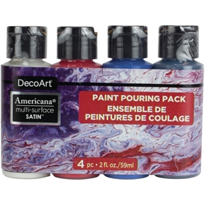 Picture of Σετ Ακρυλικά Χρώματα Americana Multi-Surface Satin Paint Pouring Pack - Patriotic