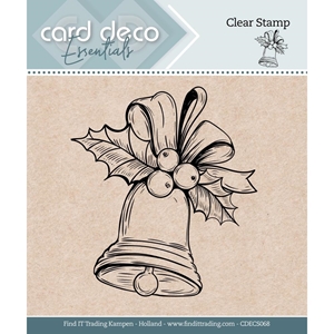 Picture of Find It Trading Card Deco Essentials Clear Stamp - Christmas Bell