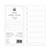 Picture of P13 Journal Pad - Blank Monthly Calendar 