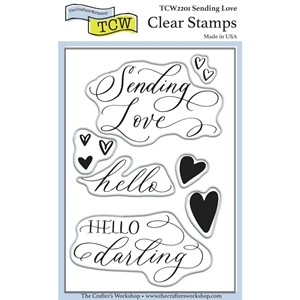 Picture of Crafter's Workshop Clear Stamps 4"X6" - Sending Love
