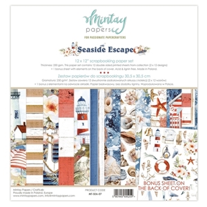 Picture of Mintay Papers Paper Pad 12''x12'' - Seaside Escape