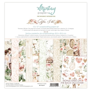 Picture of Mintay Papers Συλλογή Scrapbooking 12''x12'' - Yes I Do