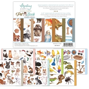 Picture of Mintay Papers Elements Die-Cut Book  6''x8'' - Pet Book, Domestic Animals