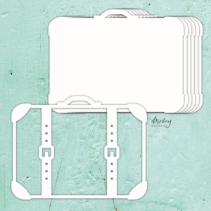 Picture of Mintay Chippies Album Base Chipboard Βάση Για Άλμπουμ – Suitcase