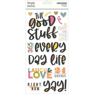 Picture of Simple Stories Foam Stickers – Good Stuff