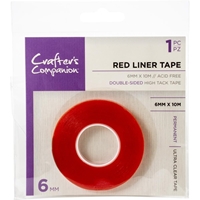 Εικόνα του Crafter's Companion Red Liner Double-Sided Tape Ταινία Διπλής Όψης 10m -6mm