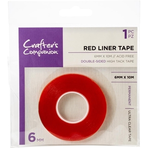 Picture of Crafter's Companion Red Liner Double-Sided Tape Ταινία Διπλής Όψης 10m -6mm