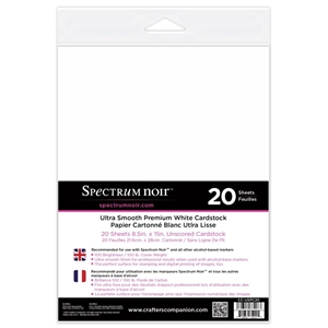 Picture of Spectrum Noir Ultra Smooth Premium Cardstock 8.5"X11" - White