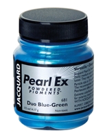 Εικόνα του Jacquard Pearl Ex Powdered Pigment 14g - Duo Blue Green