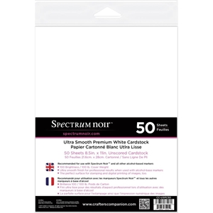 Picture of Spectrum Noir Ultra Smooth Premium Cardstock 8.5" x 11" - White