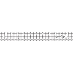 Picture of Tim Holtz Acrylic Design Ruler 12" - Ακρυλικός Χάρακας με Κέντρα
