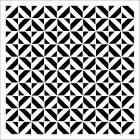 Εικόνα του Crafter's Workshop Στένσιλ 6"X6" - Illusions