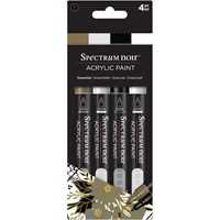 Εικόνα του Spectrum Noir Acrylic Paint Markers Σετ Ακρυλικών Μαρκαδόρων - Essential, 4τεμ.