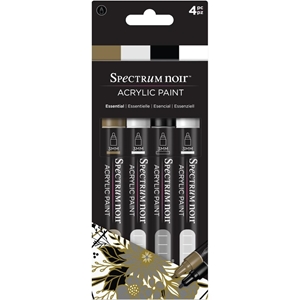 Picture of Spectrum Noir Acrylic Paint Marker Set - Essential, 4pcs
