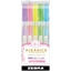 Picture of Zebra Kirarich Chisel Tip Glitter Highlighter Set - Assorted Colors