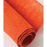 Εικόνα του Kraft-Tex Paper Fabric Prewashed Ειδικό Ύφασμα από Χαρτί - Tangerine