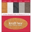 Εικόνα του Kraft-Tex Paper Fabric Ειδικό Ύφασμα από Χαρτί Sampler 8.5"X11"