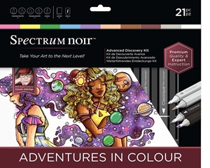 Picture of Spectrum Noir Advanced Discovery Kit Σετ Εκμάθησης με Μαρκαδόρους - Adventures In Colour