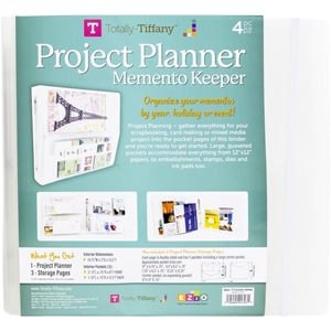 Picture of Totally Tiffany Project Planner Memento Keeper - Σύστημα Οργάνωσης & Αποθήκευσης Συλλογών Scrapbooking, Σετ 4τεμ. 